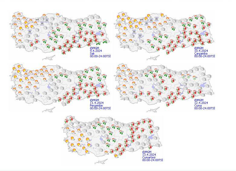 Sağanak yağış çok kuvvetli geliyor! Meteoroloji 15 ile sarı kodlu uyarı yaptı - Resim: 10
